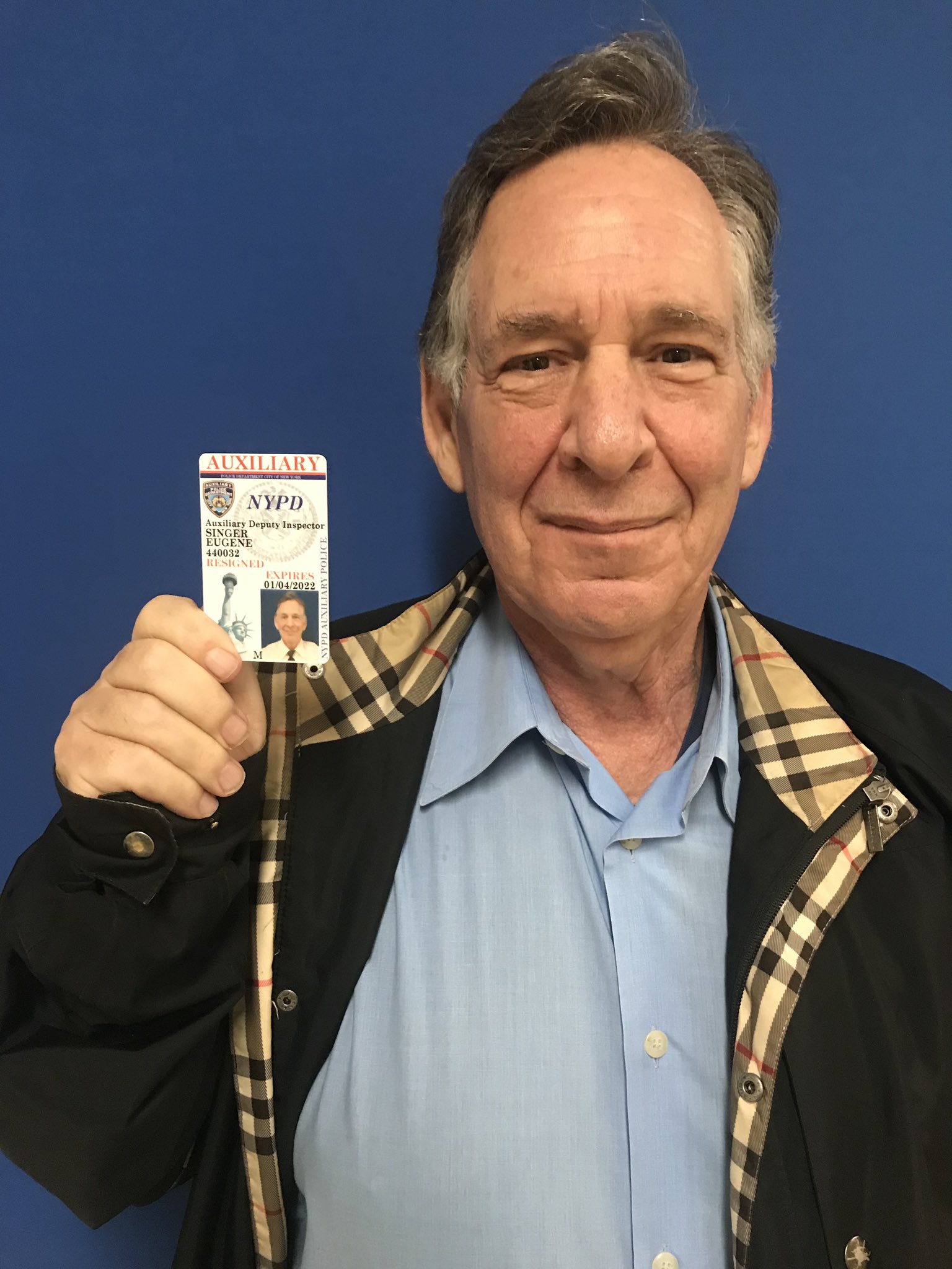 Retirement Id Card