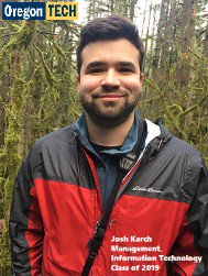 “What I wish everyone knew about Oregon Tech is really how great of a school it is. With a wide variety of courses, disciplines, and opportunities it truly is an incredible school for anybody looking to grow academically.” Josh Karch ’19 #StudentSuccessStories