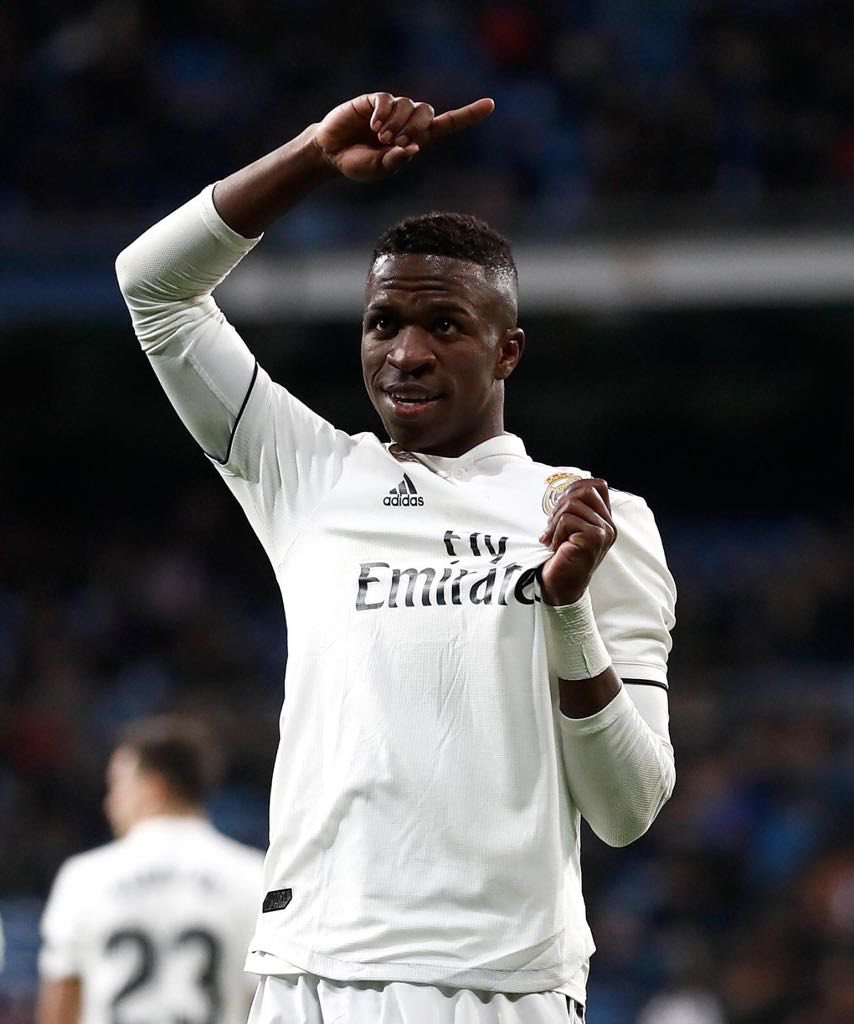 vinijr's tweet photo. Sigo callado, trabajando, y evolucionando siempre. Muy feliz por el gol y por ayudar al equipo! ¡Gloria a Dios por todo! 🧐🤟🏿⚽️🙌🏿 https://t.co/mseefKgtDE
