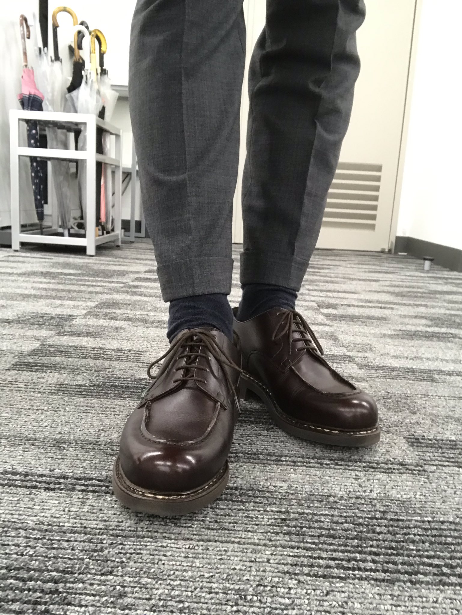 ブランドのギフト Paraboot CHAMBORD marron UK5