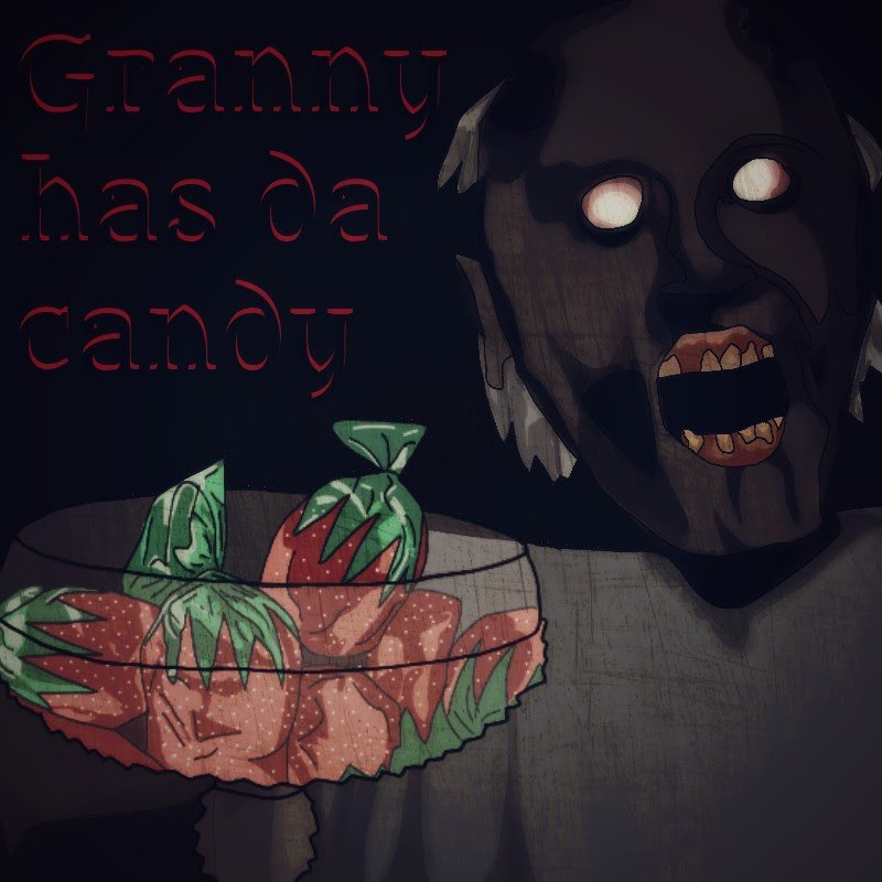 granny horror game fan art