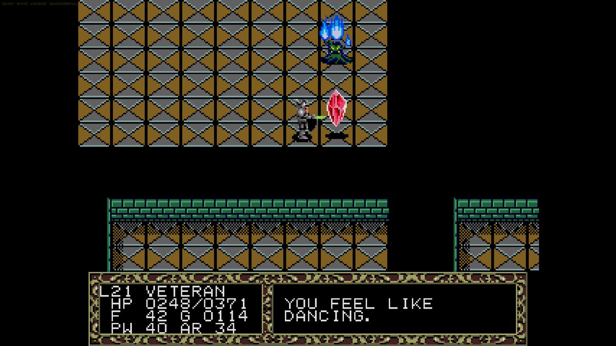 Fatal Labyrinth is a sega genesis (megadrive) game design like a RogueLike Turn-Based RPG, with each movement or action the equivalent to one turn. This game is completely brutal but usually pretty fair. It's really cool their a hunger system in the game.Really challenging time!