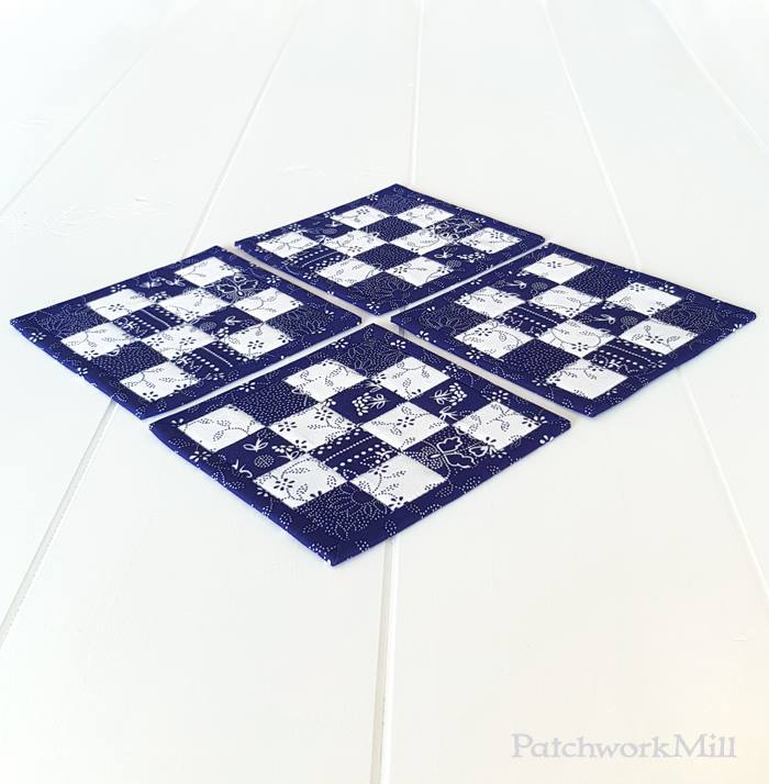 PatchworkMill's tweet image. Quilted Blue-Dyed Fabric Coasters - you can even play chess on them. :)
goo.gl/czWx1k
24.00