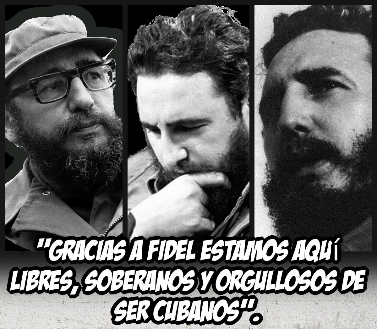 #SomosCuba #YoVotoSi POR LA PATRIA POR FIDEL