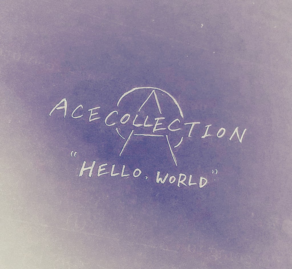 rad_yu_Wimper's tweet photo. 落書きしたの加工したら
なんかいい感じに…🤘
『HELLO,WORLD』
#AceCollection #ace01c https://t.co/SvM2C8Fpaz