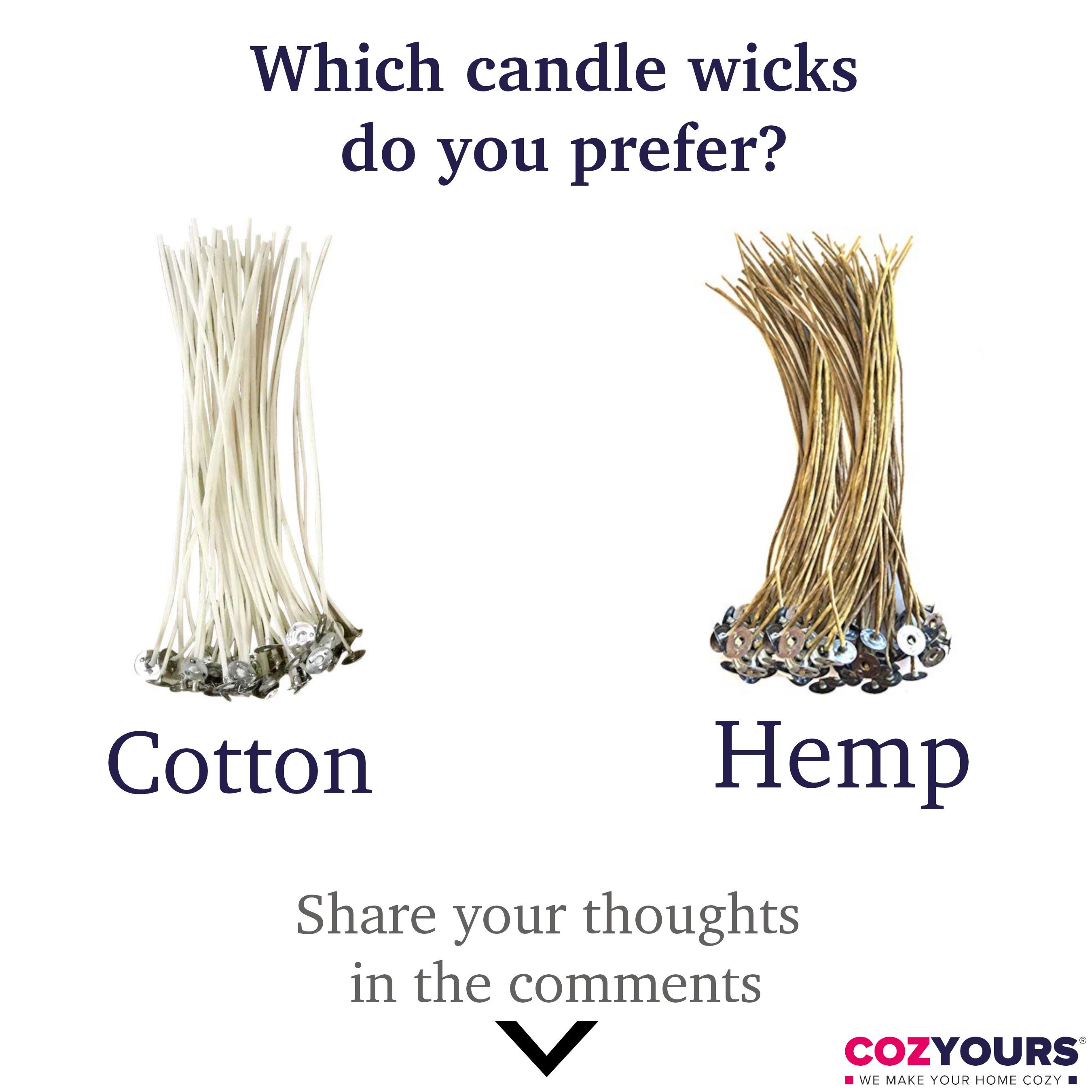 Benefits of Hemp Candle Wicks  MOOD THE CANDLE REVIVAL CO. – Mood Revival