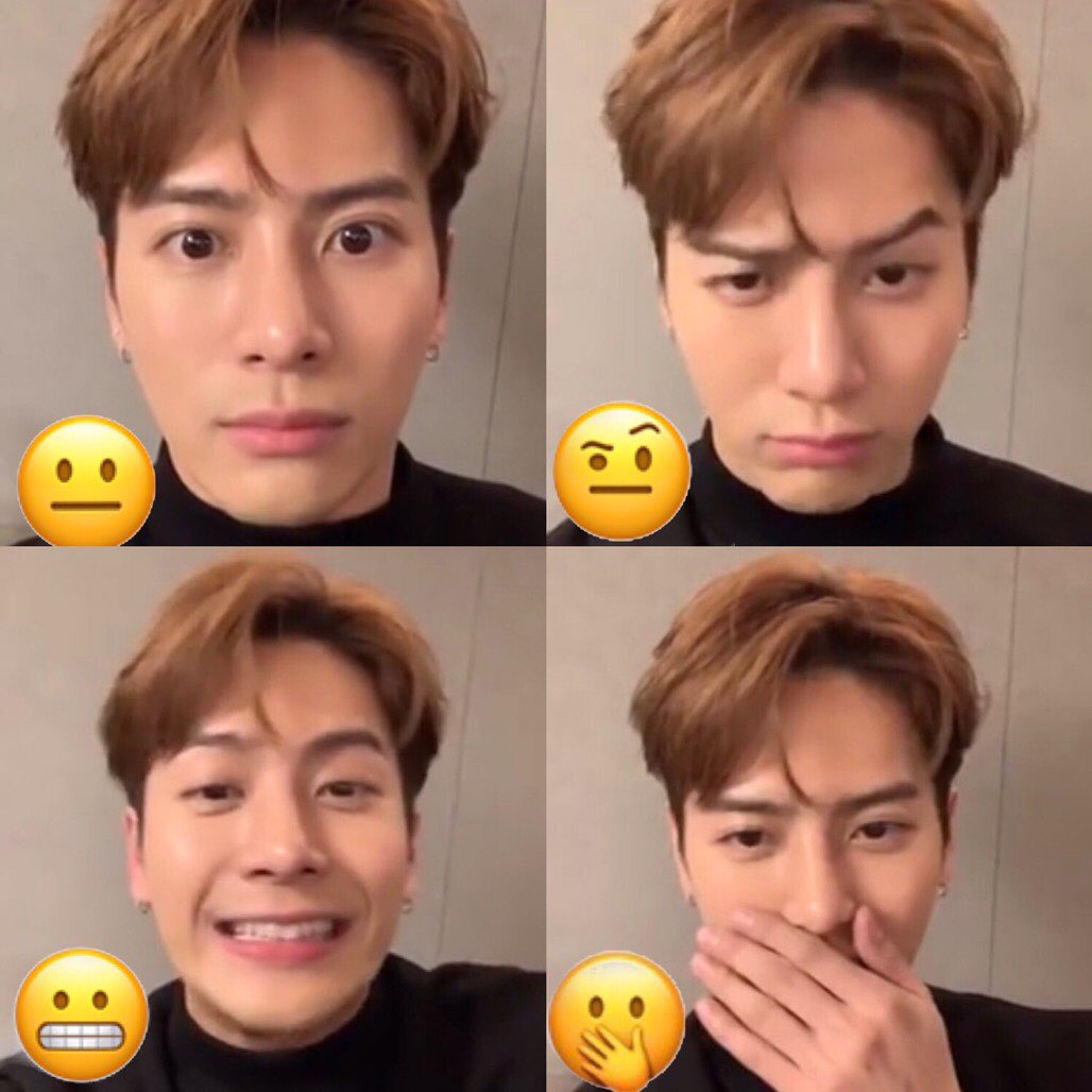 AnniewangV's tweet photo. So cute 🥰 #Jacksonwang #TEAMWANG #GOT7 https://t.co/vDawtrM403