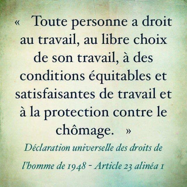 l'assurance chômage est une assurance, basée sur des cotisations par des ayants droits, ce n'est pas une aumône, c'est un dû ! Seulement la moitié des chômeurs hélas sont indemnisés. Et l'assurance chômage n'est pas en déficit. Elle peut faire face abroger la circulaire du 30 dec