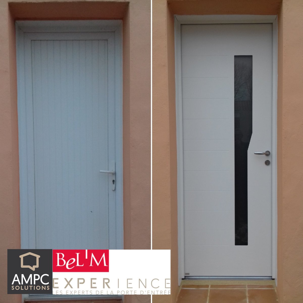 AMPC_Solutions's tweet photo. Non ce n'est pas un mirage !
Il y'en à bien deux. Remplacement de Portes d'entrées Bel'M .
Modèle Mirage Blanc intérieur extérieur
#belmexperience #belm #ampcsolutions #streverend #vendée #pentrée #rénovation #porte https://t.co/mc9feV5t4Z