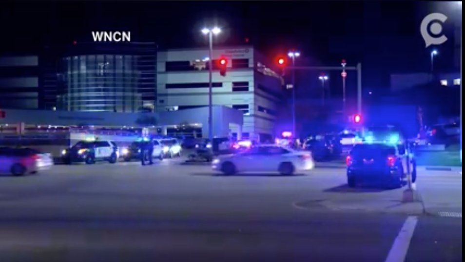 Raleigh police officer is shot in neck