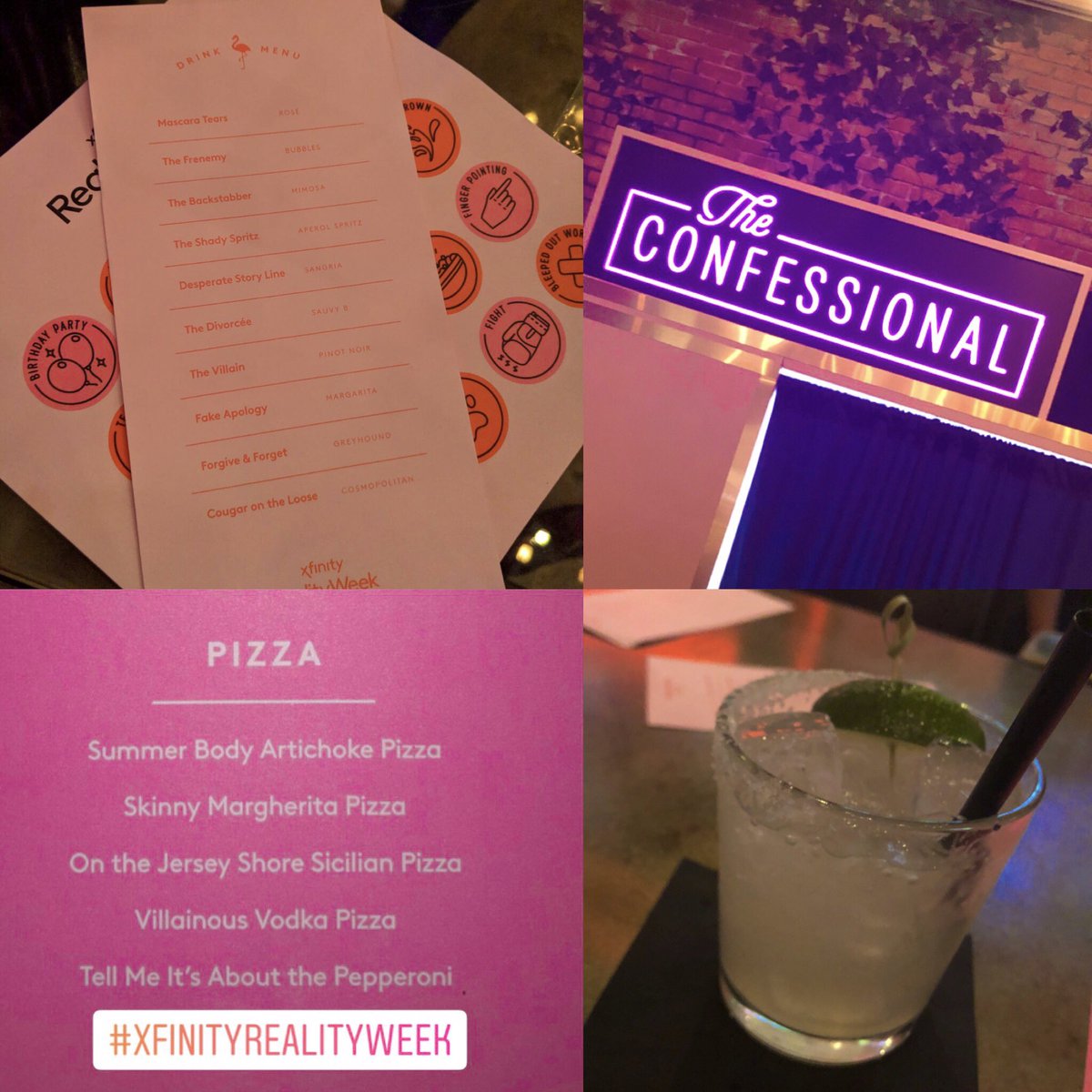 SAMSaysMiami's tweet photo. #XfinityRealityWeek #Miami @Xfinity @rickyssobe #MiamiBeach #XfinityRealityBar My favorite drink was #FakeApology but the best drink name has to go to #MascaraTears for the Rose ๐๐ฝ๐๐ฝ๐๐ฝ #MiamiNights https://t.co/Y5NG0caSvH