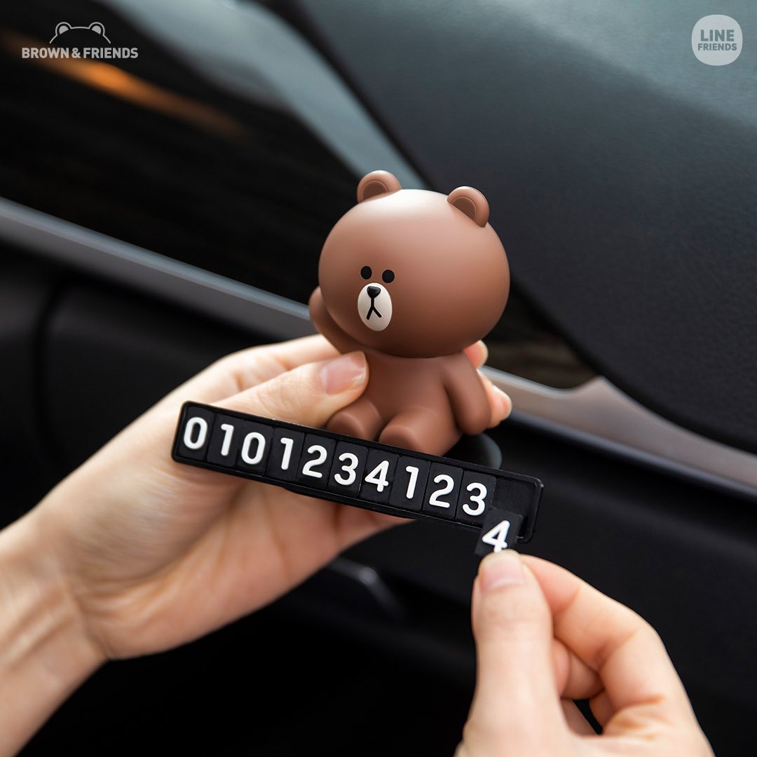 brendaogarrett's tweet image. RT  RT  RT @_LINEFRIENDS: Inform your number with your favorite characters! #NumberSignForCars #NumberSign #Cargram #Cars #CarAccessories #Cut…