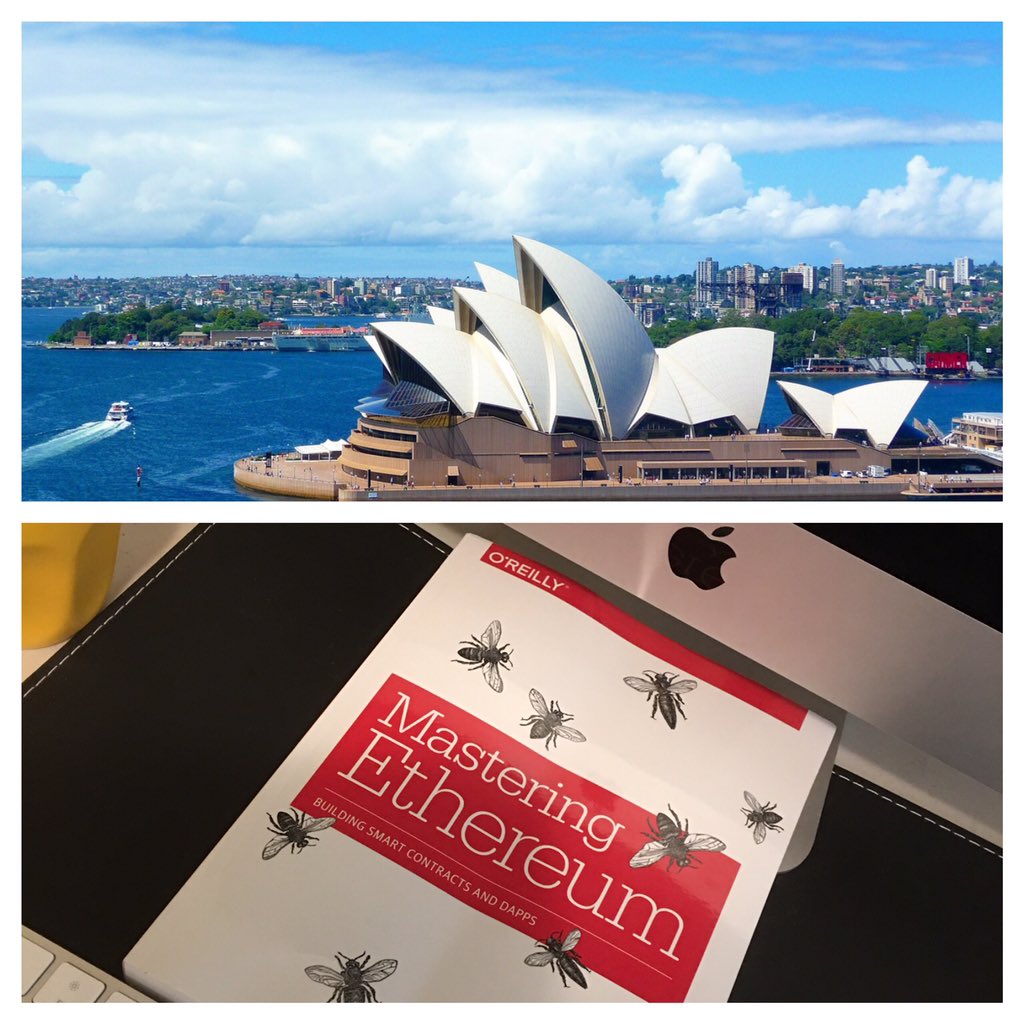 mistermac2008's tweet image. New hard copy of #MasteringEthereum just landed on my doorstep in the beautiful and sunny land down under 🇦🇺
Thanks @aantonop &amp;amp; @gavofyork 🙏