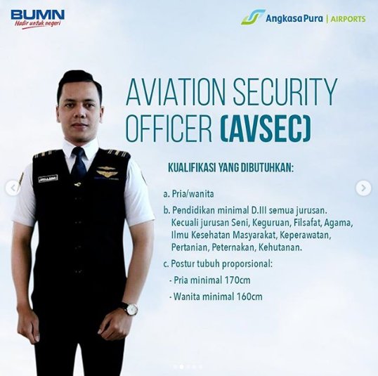 Lowongan Kerja PT Angkasa Pura 1 (Persero). Deadline: 9 - 19 Januari 2019. Apply: recruitment.ap1.co.id 
#angkasapura1 #lowongankerja #lokerbumn #cpns2019 #lokerd3 #lokers1 #jobfair #jabarkarier #lowongankerja2019