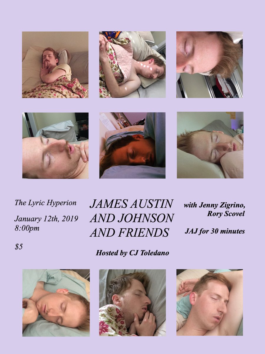 Saturday night stand-up show <a href="/LyricHyperion/">The Lyric Hyperion</a> at 8pm! Come see @roryscovel, @jennyzigrino, <a href="/CJToledano/">C.J. Toledano</a>. Plus <a href="/shrimpJAJ/">kylee</a> will do his 30 minutes!