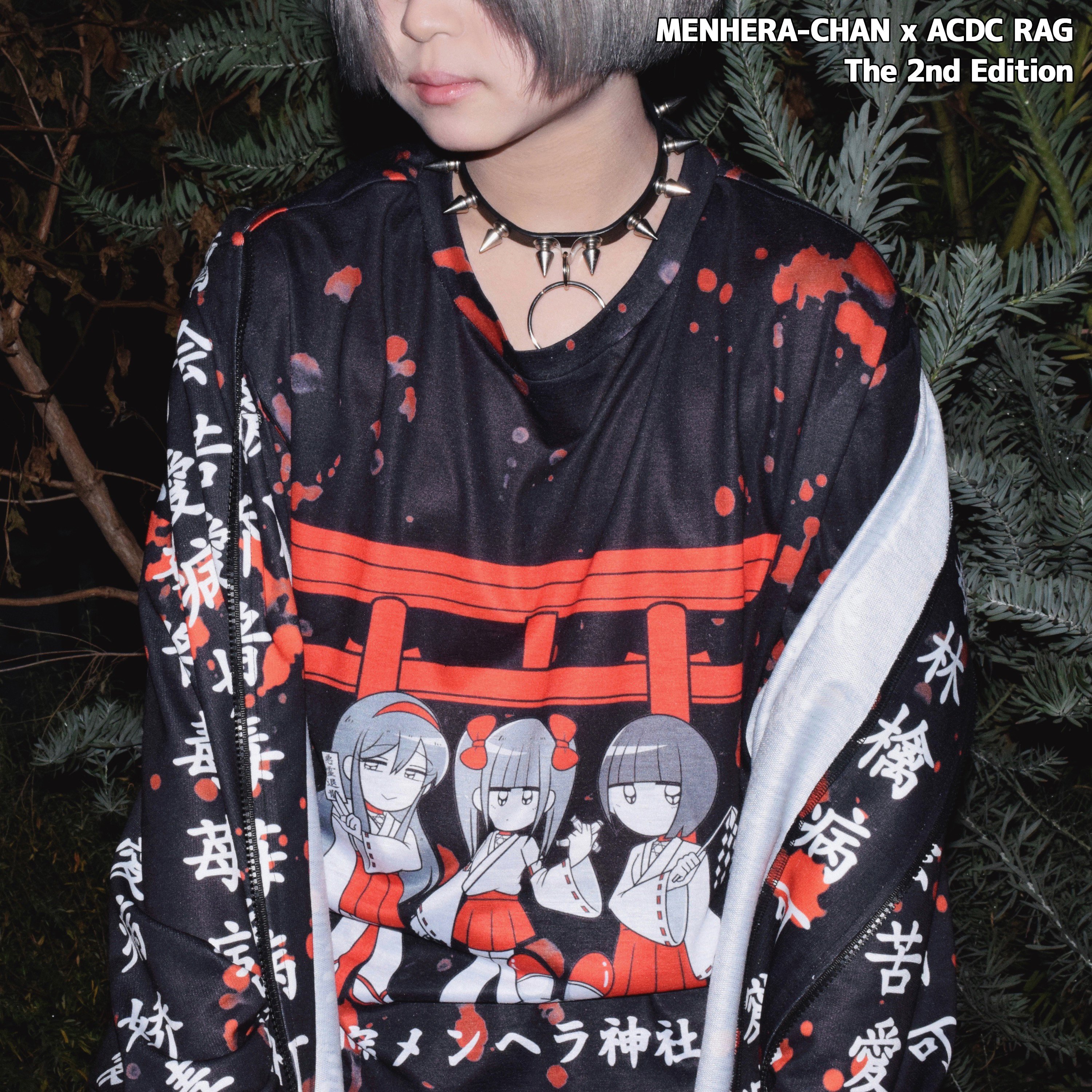 ACDC RAG×メンヘラチャン新作！病みかわパンクコラボアイテムが
