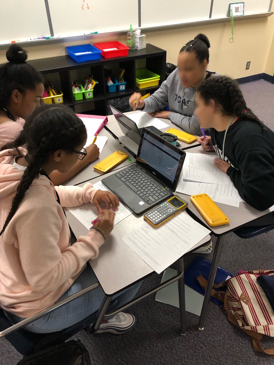 Vad00045's tweet image. Loving our new Chromebooks.  Alg 2 Ss using @Desmos graphs to investigate graphing polynomials.  #MTBoS #iteachmath #alg2chat