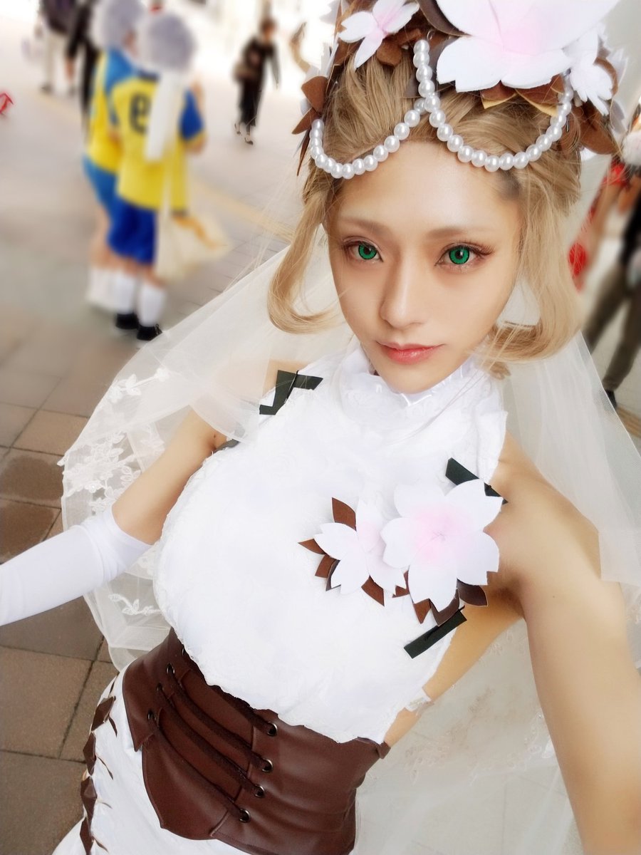 ヴィーナ様専用】第五人格 芸者 白無垢衣装の髪飾りと扇子② コスプレ