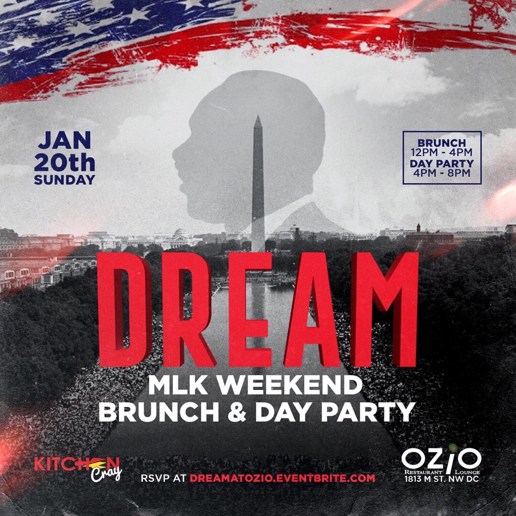 Mlk Weekend! 1.20 Brunch and Day Party.