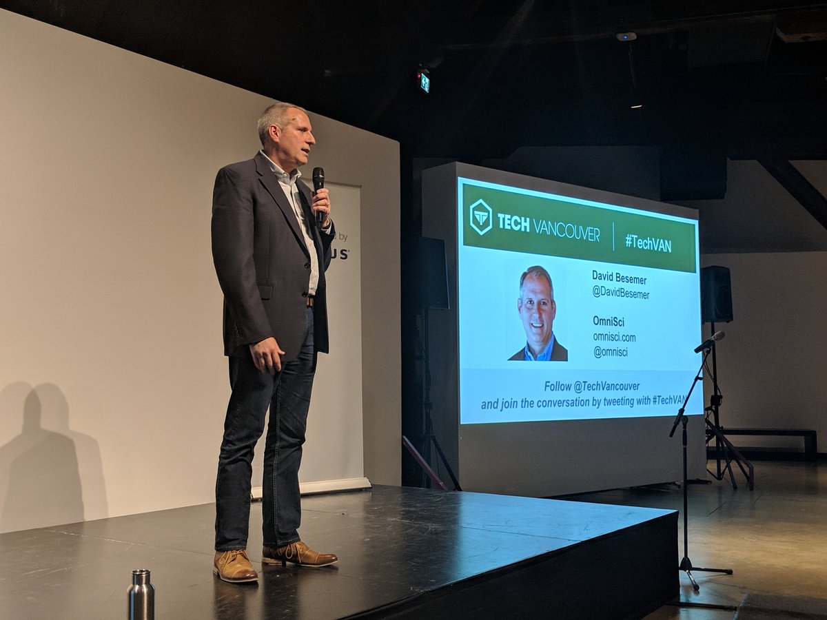 _arw_'s tweet image. At #TechVAN with @DavidBesemer sharing tech insights from his career. Great to be back in Vancouver, great turnout tonight. @techvancouver @OmniSci