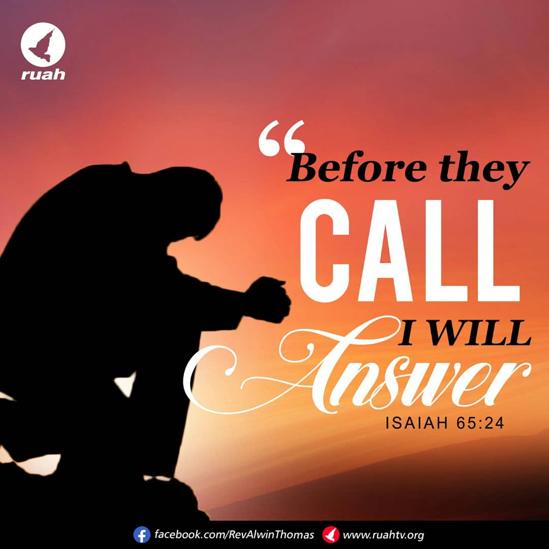 alwinthomas's tweet photo. Before they call, I will answer
Isaiah 65:24 (ISV)
#dailybreath #ruah #ruahchurch #ruahministries #promiseverse #promiseoftheday #blessingword #wordofgod #theycall #iwillanswer https://t.co/CXOXV86gt7