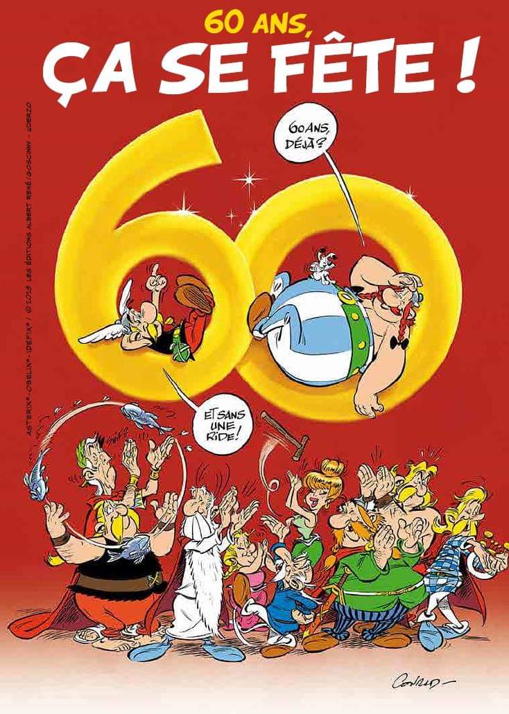 collectionnix's tweet photo. Par #DConrad pour #Astérix60 https://t.co/YOvoYyBS9k