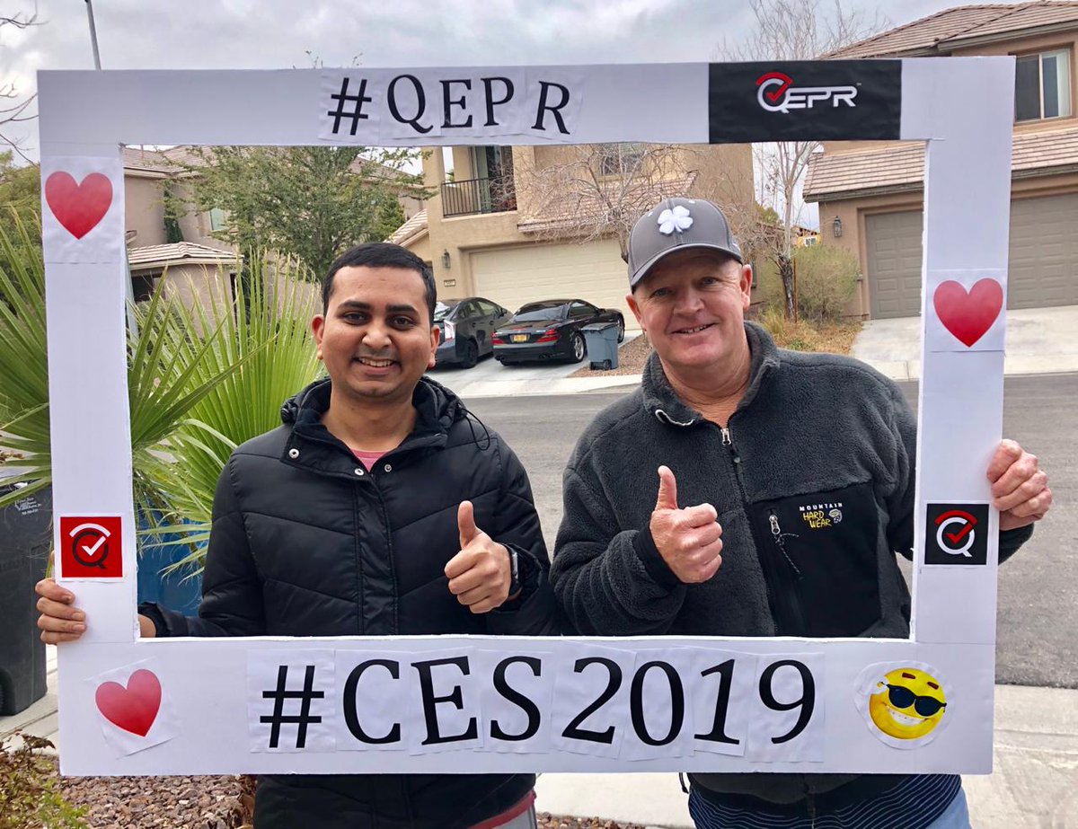 TeksunInc's tweet photo. The QEPR Team set up at CES 2019!!
Come visit us and meet us at Suite No. #52921 Eureka Park.
#QEPR #SuiteNo #52921 #CES #CESAWARDS #AI #BI #technology #Homeautomation #Semiconductor #CES2019 #Wearable #Cloud #Teksun #2k19 #Electronic #IOT #Embedded https://t.co/iDHgMuVykQ