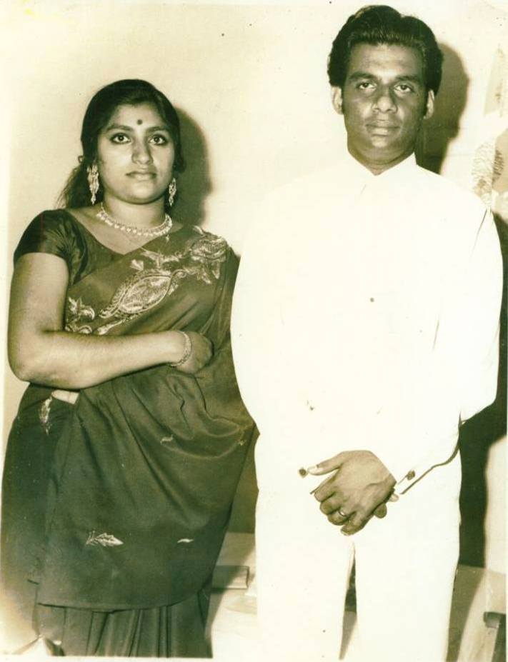 HAPPY BIRTHDAY, K.J.YESUDAS. IN THIS PHOTO, HE IS WITH WIFE PRABHA. 