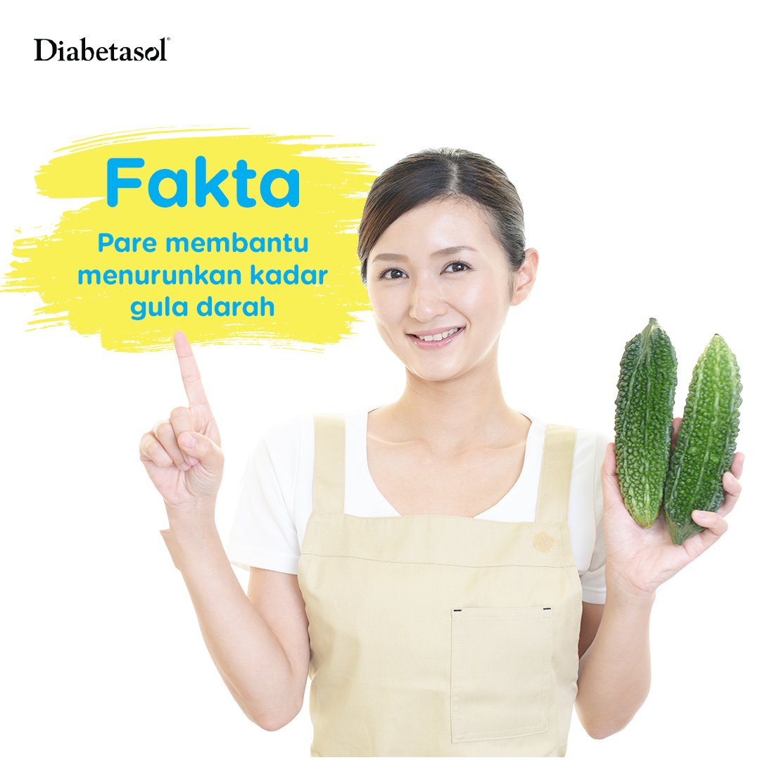 Sayur pahit dapat membantu menurunkan gula darah, Sahabat Sehat! Salah satu yang sering digunakan yaitu pare karena mengandung charantin dan lectin.
Sumber: https://bit.ly/2GktGX9
#JagaGulamu #IndonesiaLawanDiabetes #WaktunyaDiabetasol