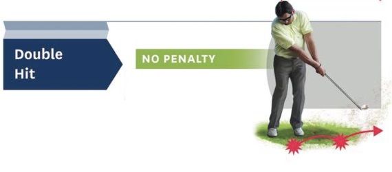 Are you ready for the 2019 Rules? No longer a penalty for a double hit!

#golfrules2019 #utahgolf #usga #doublehit #tcchin #nopenalty