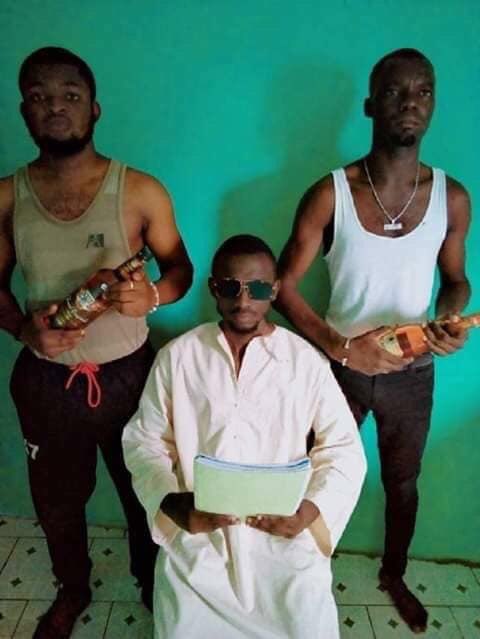 ApexNewsZim's tweet image. Youths in Gabon are doing the #CoupChallenge