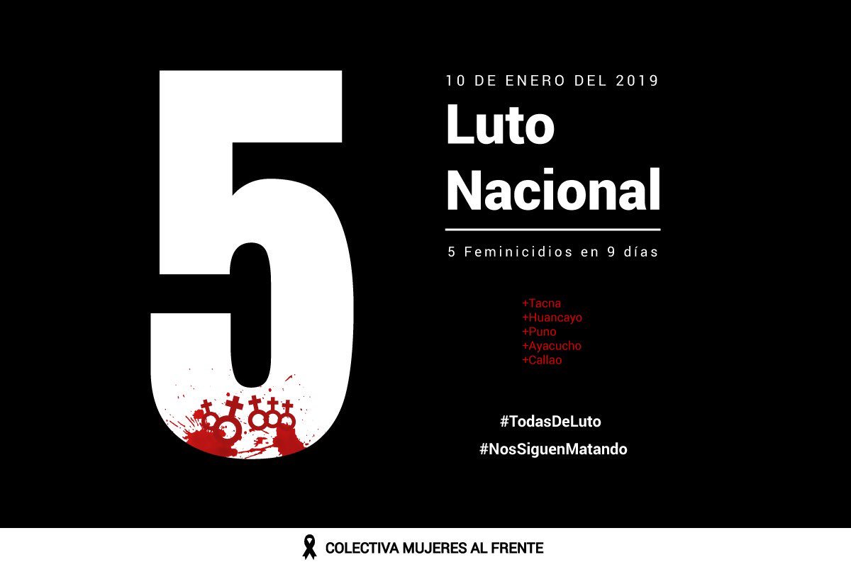 colectivaMAF's tweet photo. Mañana, 10 de enero: #TodasDeLuto #NosFaltan5 #NosSiguenMatando #PorClorinda #PorDaniela #PorMagdalena #PorRoxana #PorMelina #PorTodas https://t.co/r6WduzfvNO