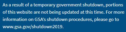 NYSenateTech's tweet photo. First day of session and all systems go...  except for a federal govt GSA API service that we use for calculating meal and lodging allowances.  #ShutdownStories https://t.co/FrIyf4Mw1E