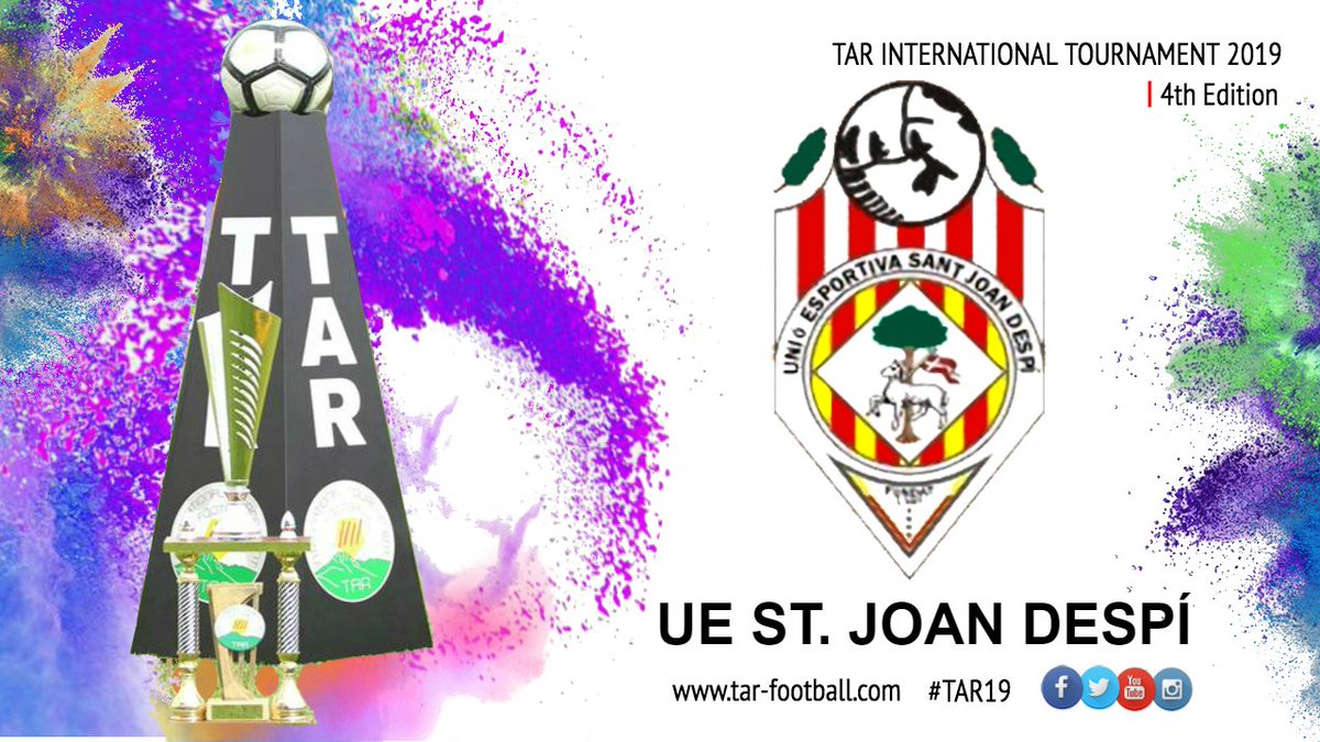 TARfootball_'s tweet photo. CONFIRMED TEAM | @uestjoandespi
⚽️ El club que sempre ens ha fet confiança torna al @Tar_Fut 2019.
⚽️ El club que siempre nos ha hecho confianza vuelve al TAR 2019.
⚽️ The club that has always made us feel confident returns to TAR.
#TAR19 #FutbolBase #PromisesU11 https://t.co/6j2vxRnTnU