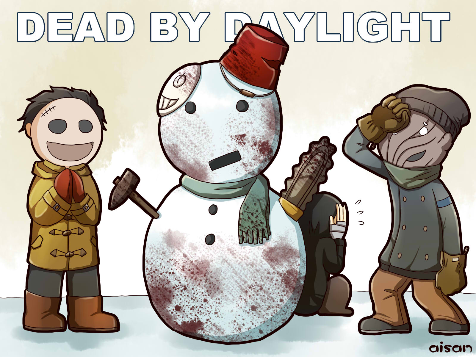 あいさん A Twitter 出来た Dbd Deadbydaylight デッドバイデイライト カニバル レザーフェイス ヒルビリー リージョン お絵描きさんと繋がりたい T Co Oidj0sqr37 Twitter