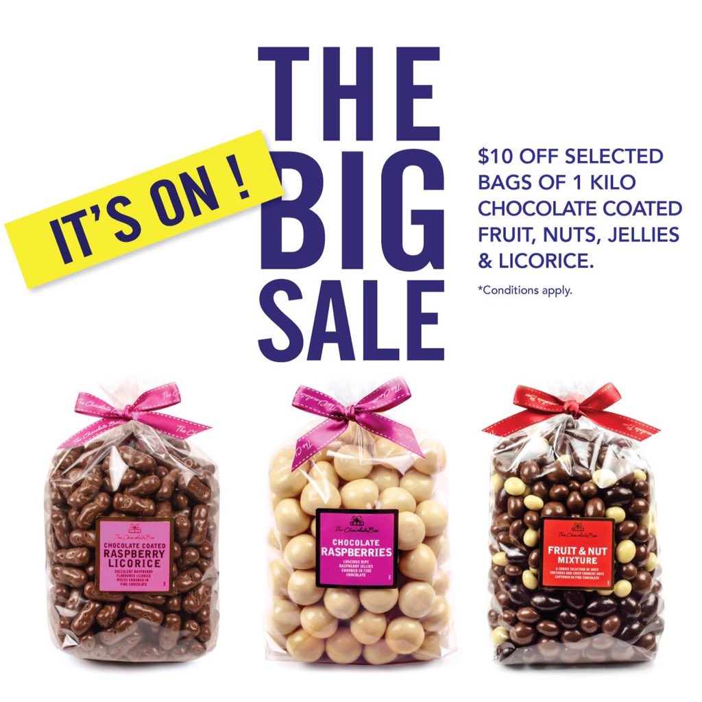 Have you had a chance to get your favourite chocolate treats in our Big Bag sale yet?