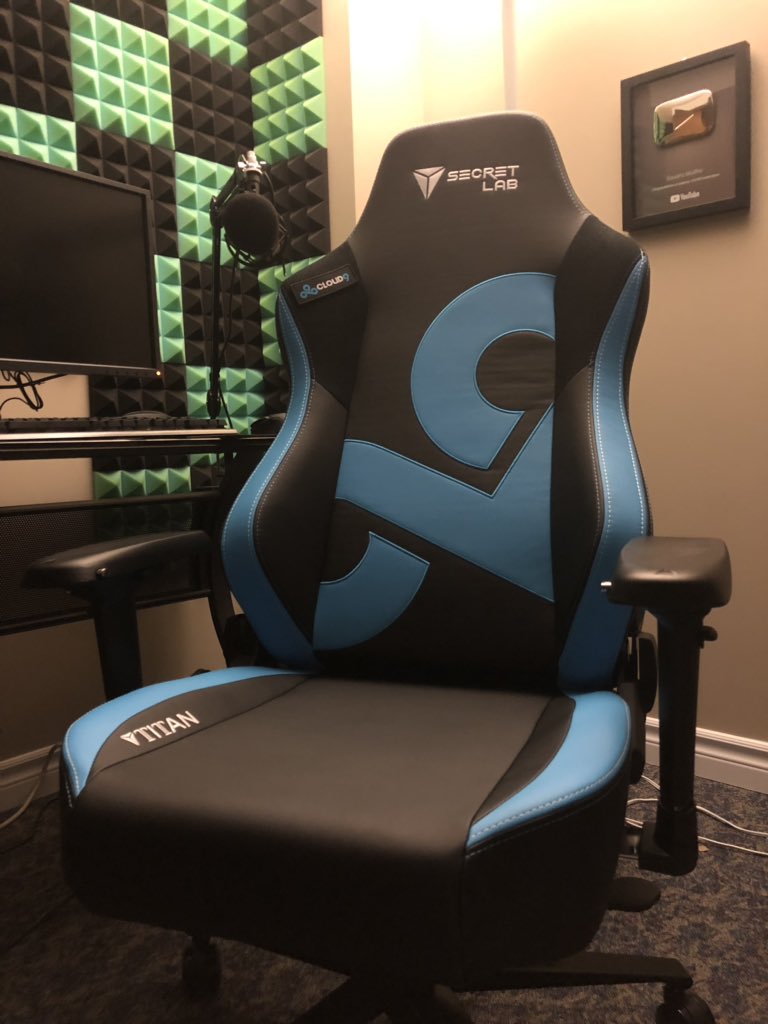 C9 Squishy On Twitter Clean New Cloud9 Gaming Chair From Secret