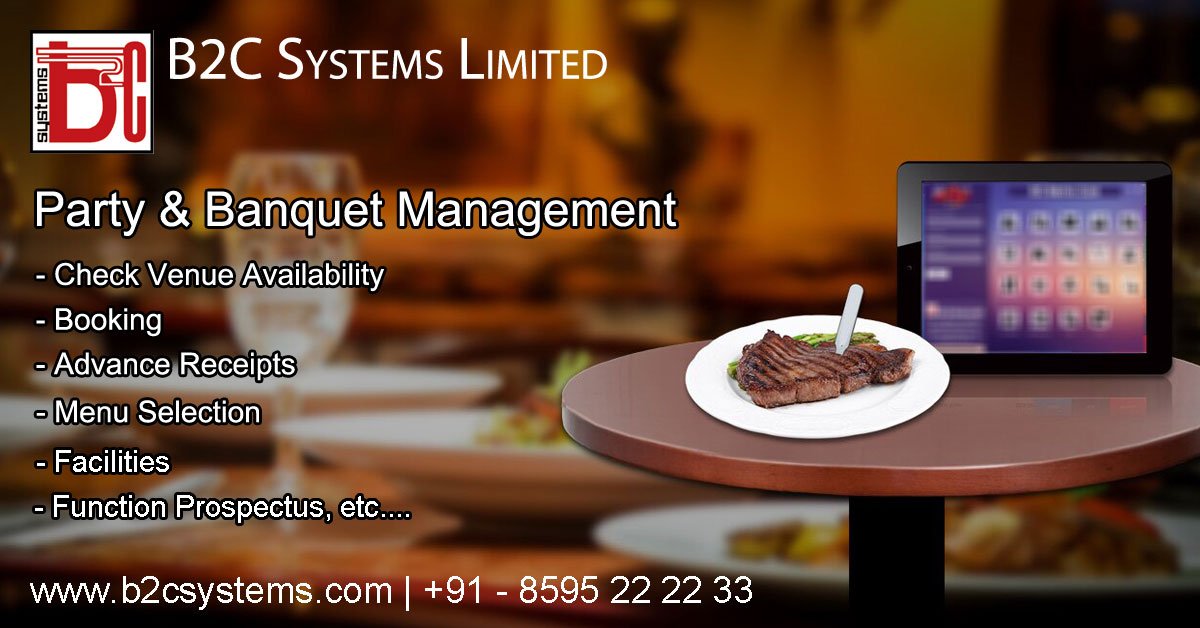 b2c_systems's tweet photo. Party & Banquet Management (with Online Booking).
#b2c #b2csystems #b2csystemslimited #party #partymanagement #banquetmanagement #onlinebooking
#partybooking
https://t.co/ALCSScvifW https://t.co/ySkrB1RoUC