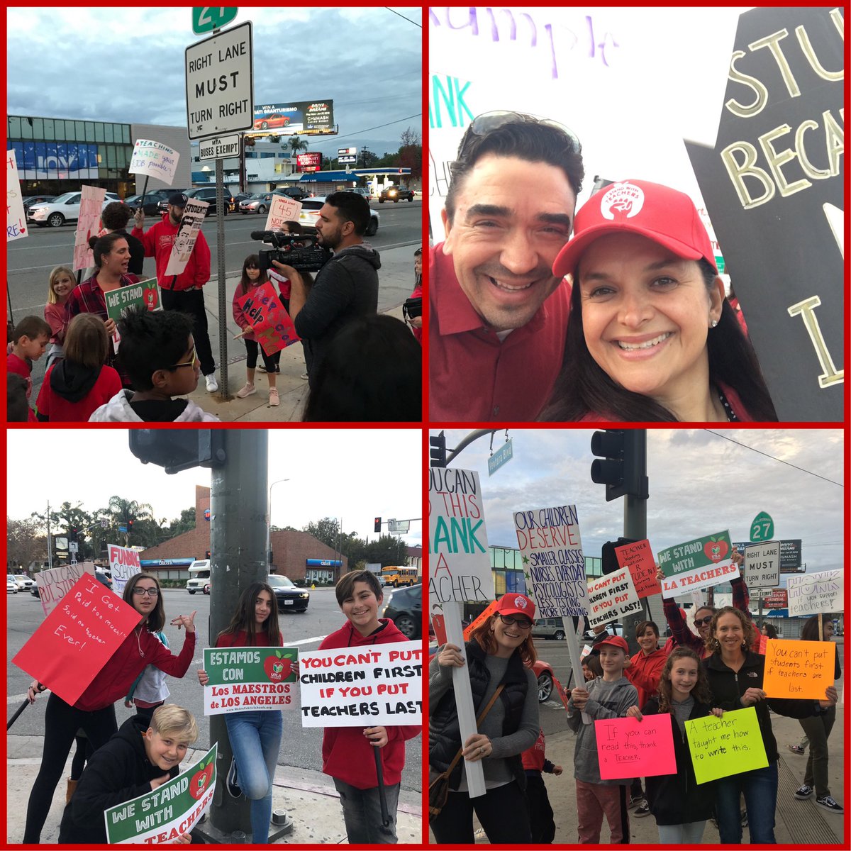 Mollylibby77's tweet image. Good turnout at our rally to show Parent Teacher Unity in Woodland Hills today! Join us Friday @ 3:30 TopangaBLVD/VenturaBLVD to show ur support if no deal is reached. #redfored #UTLAStrong #StrikeReady #IStandWithTeachers