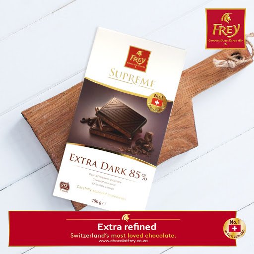 ChocolatFreySA's tweet photo. Extra refined, vegan friendly 😎
#chocolatfrey #freychocolate #frey #swisschocolate #checkers #hazelstixx #backtoschool #lunchboxsnacks #backtoschool2019 https://t.co/leNNJQlFxd