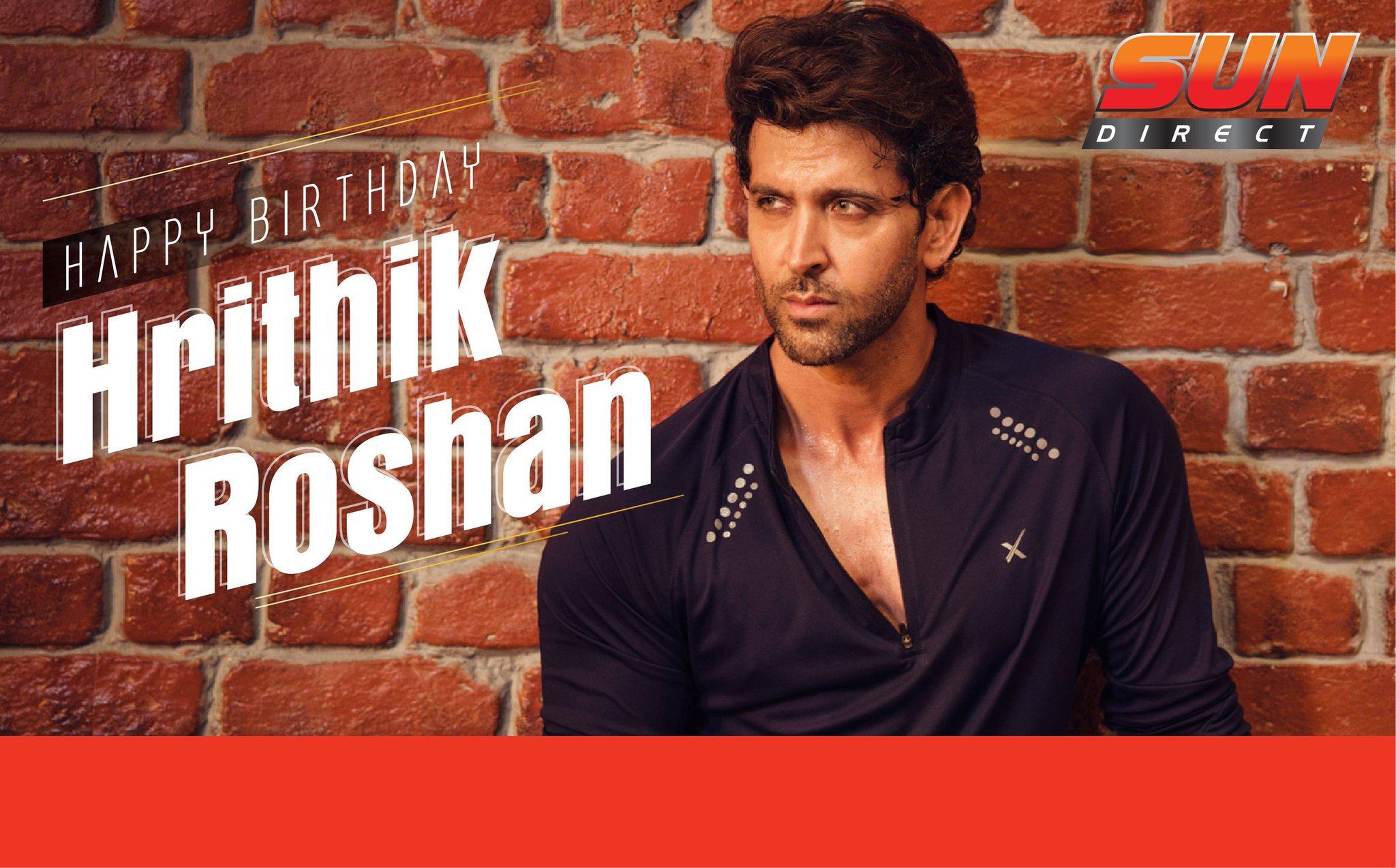 Wishing the Handsome and multi-talented heartthrob Hrithik Roshan a very Happy Birthday! :) 