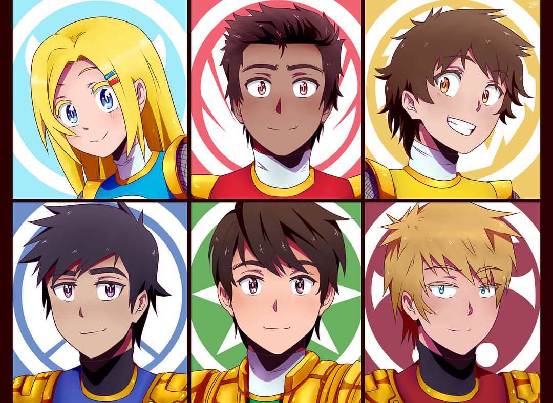 Anime Power Rangers