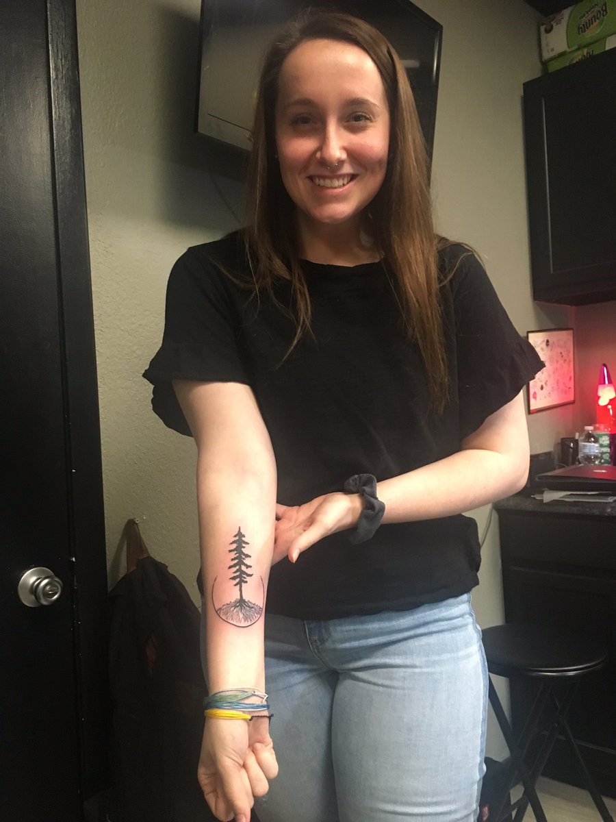 taitelyn's tweet photo. hello aggie twitter and future employers i got a new tattoo today in honor of my friend jacob, he is forever immortal 💛 https://t.co/2KmAvoVn2W