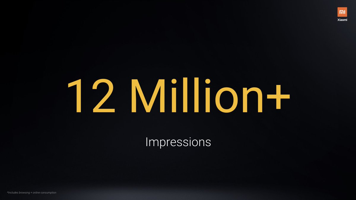 XiaomiIndia's tweet photo. We introduced the #PatchWallBingeAwards for the most popular PatchWall content. We clocked a massive ​12 million+ impressions, 33K + votes, and 4k + comments for the same. Thanks to you guys. #TheBiggerPicture https://t.co/IRZFtlQoYP