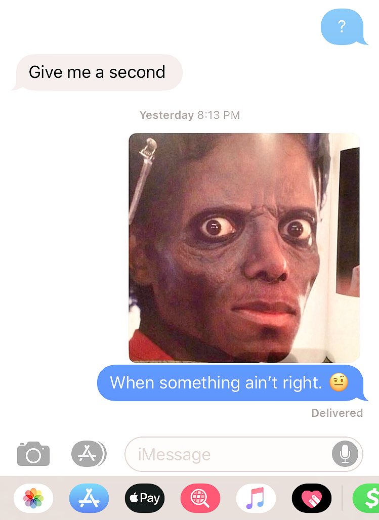 KINGSWENDLE's tweet photo. This what I send back now to people now when they don’t reply back. 😂 try act like they ain’t see da text 😂😂 fuck you lost your phone huh 👀 https://t.co/WdduiSsKjX