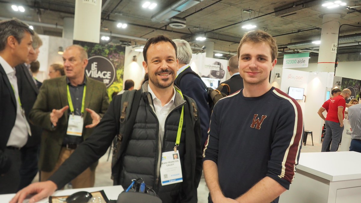 hetic's tweet photo. En direct du #ces2019 avec #Lynx et un des représentants de #gfiinformatique, premier investisseur de SL Process !
#beHETIC #DreamBigger https://t.co/qpCgAjJLH9