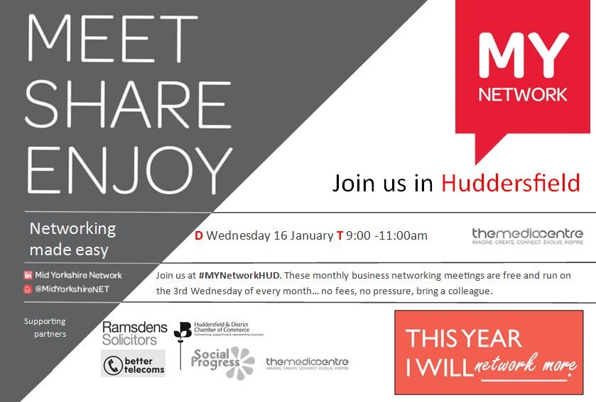 Grab a coffee and join in with <a href="/Ramsdens/">Ramsden Steve</a>   <a href="/bettertelecoms/">Mark Evans</a>  <a href="/MidYorksChamber/">MidYorkshireChamber</a>  <a href="/SocialProgress/">Social Progress</a> @MidYorkshireNET  free and relaxed networking #MYnetworkHUD