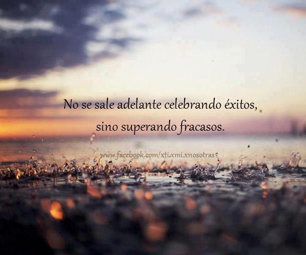 nurandena's tweet photo. No se sale adelante celebrando éxitos, sino superando fracasos... https://t.co/E9IccX6ltm