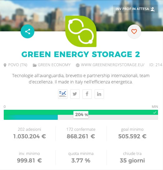 🎉Oggi è un grande giorno per noi di GES: grazie a VOI abbiamo raccolto più di 1Mln € e per questo vogliamo dirvi GRAZIE!