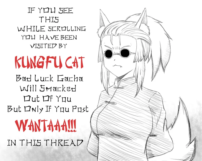 Just Boosting Luck cat meme
#FGO3周年 #タマモキャット #キャス狐 #玉藻の前 #FateGO #FGO 